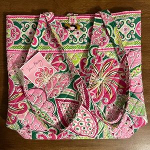 Vera Bradley pinwheel pink tote